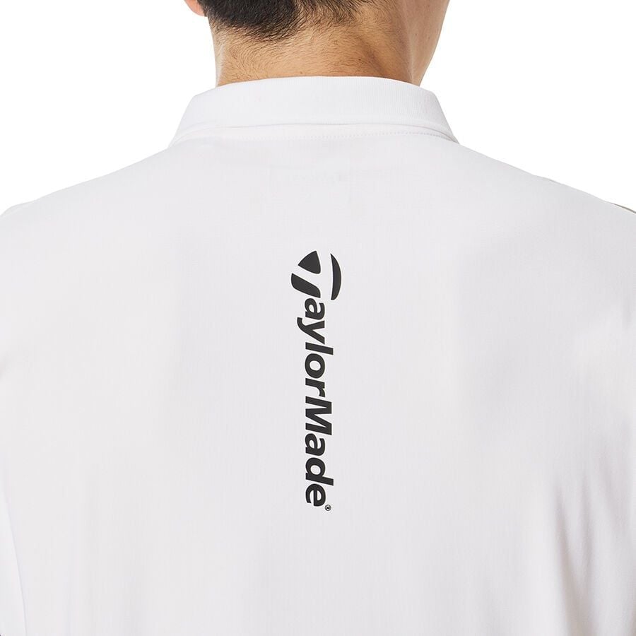 Áo golf nam tay ngắn Color Block 2MFTO-UN965 WHITE M20157 | TaylorMade