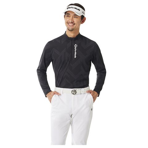 Áo golf nam tay dài T-CONTROL 2MFTO-UN982 BLACK M20212 | TaylorMade