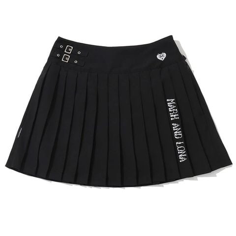 Váy Golf Nữ Xếp Ly MLW-6A-AE32 BLACK | MARK & LONA