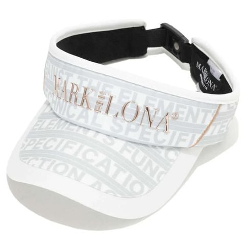 Nón nửa đầu visor CD12-PTSV MCF-5A-FC59 (White) | MARK & LONA