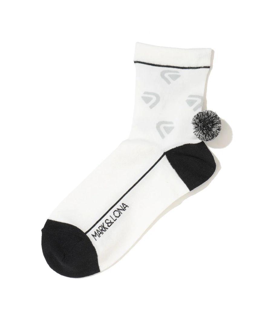 Vớ Golf Nữ MCF-6A-FS61 White | MARK & LONA