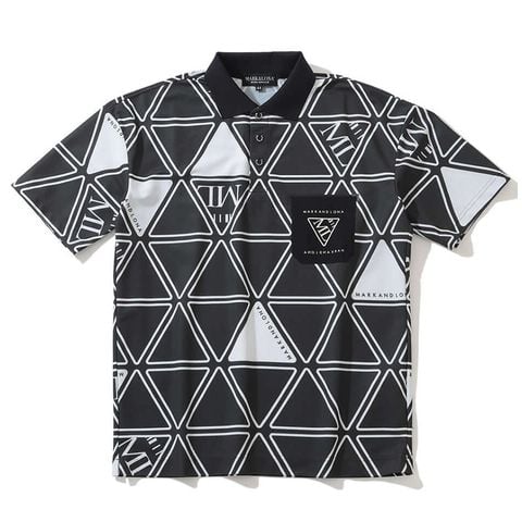 Áo golf nam tay ngắn CD10-TLPL MCM-4B-AP57 (Black) | MARK & LONA