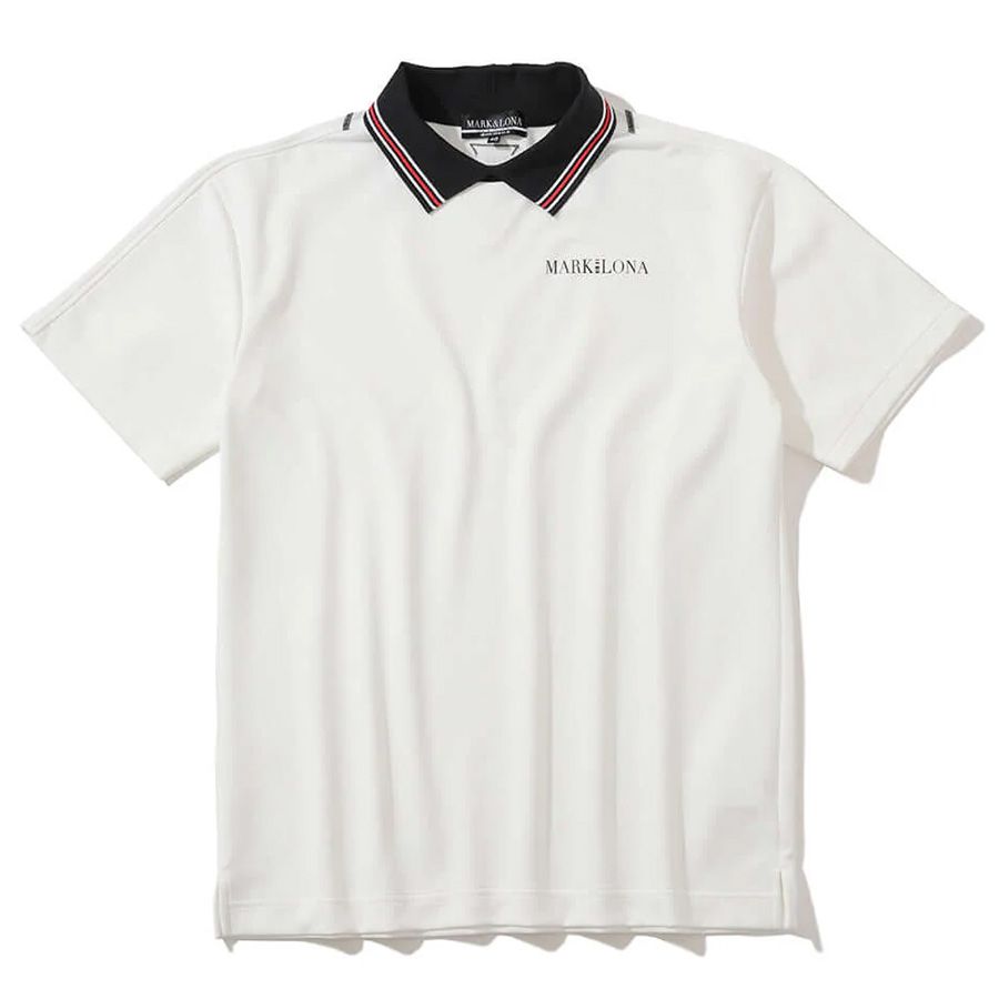 Áo golf nam tay ngắn CD12-FNPL MCM-5A-AP52 (White) | MARK & LONA