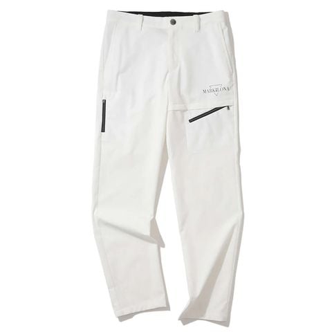 Quần dài golf nam CD12-CMPT MCM-5A-AT50  (White) | MARK & LONA