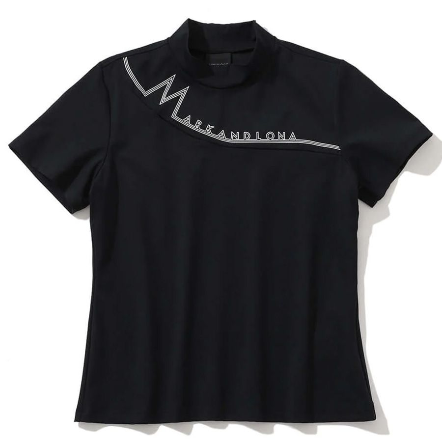 Áo golf nữ tay ngắn CD12-CCMT MCW-5A-AA51 (Black) | MARK & LONA