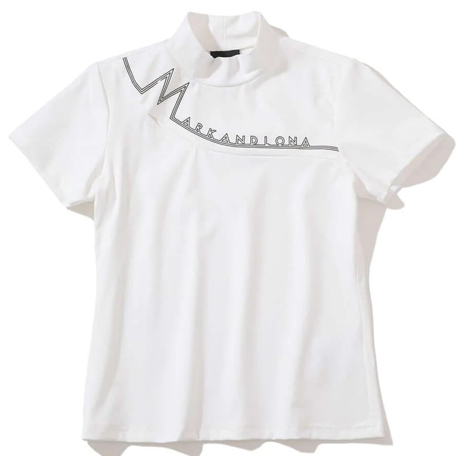 Áo golf nữ tay ngắn CD12-CCMT MCW-5A-AA51 (White) | MARK & LONA