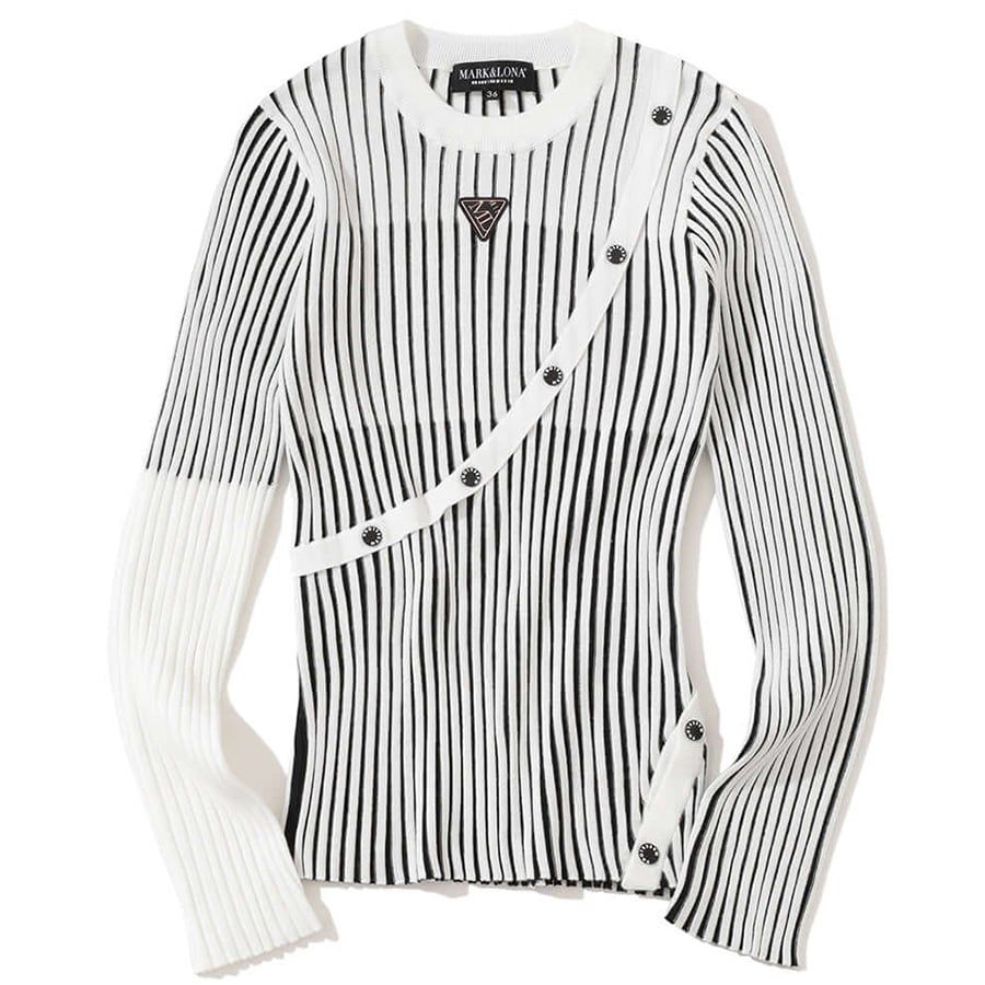 Áo golf tay dài nữ CPRK MCW-5C-AB54 (White) | MARK & LONA