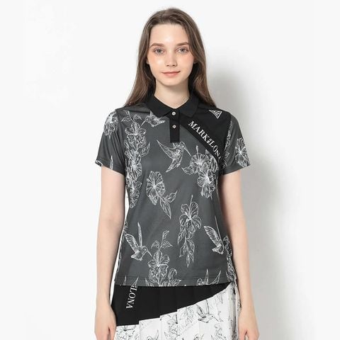 Áo golf nữ tay ngắn BFPL BLACK MCW-5C-AP51 | MARK & LONA