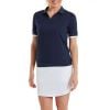 Áo Golf Nữ Tay Ngắn Texture Knit Polo 39567 | Footjoy