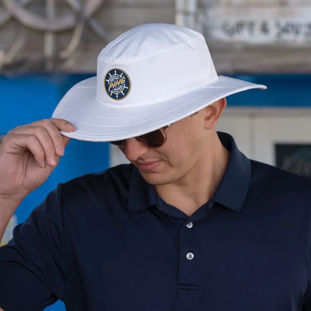 Nón kết golf nam CAPTAINS WHEEL BOONIE CAP38810-101 | PING