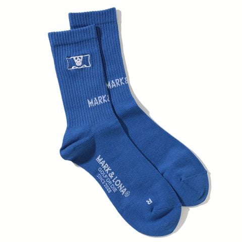 Vớ golf nam Pave Socks 25-27cm MLF-4A-FS32 (Blue) | MARK & LONA