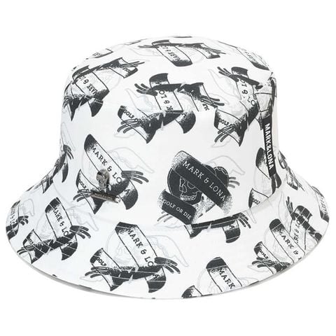Nón xô Rebel Heart Bucket Hat MLF-5A-FC06 (White) | MARK & LONA