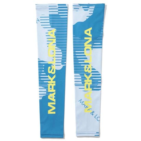 Ống tay chống nắng golf Flow Camo Arm Cover MLF-5A-FO12 (Blue) | MARK & LONA