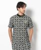 Áo golf nam tay ngắn B.O.C Mesh Mock Tee MLM-5A-AA12  (Black) | MARK &