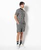 Áo golf nam tay ngắn B.O.C Mesh Mock Tee MLM-5A-AA12  (Black) | MARK &