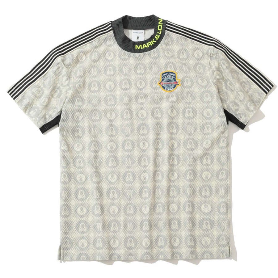 Áo golf nam tay ngắn B.O.C Mesh Mock Tee MLM-5A-AA12 (Ivory) | MARK &