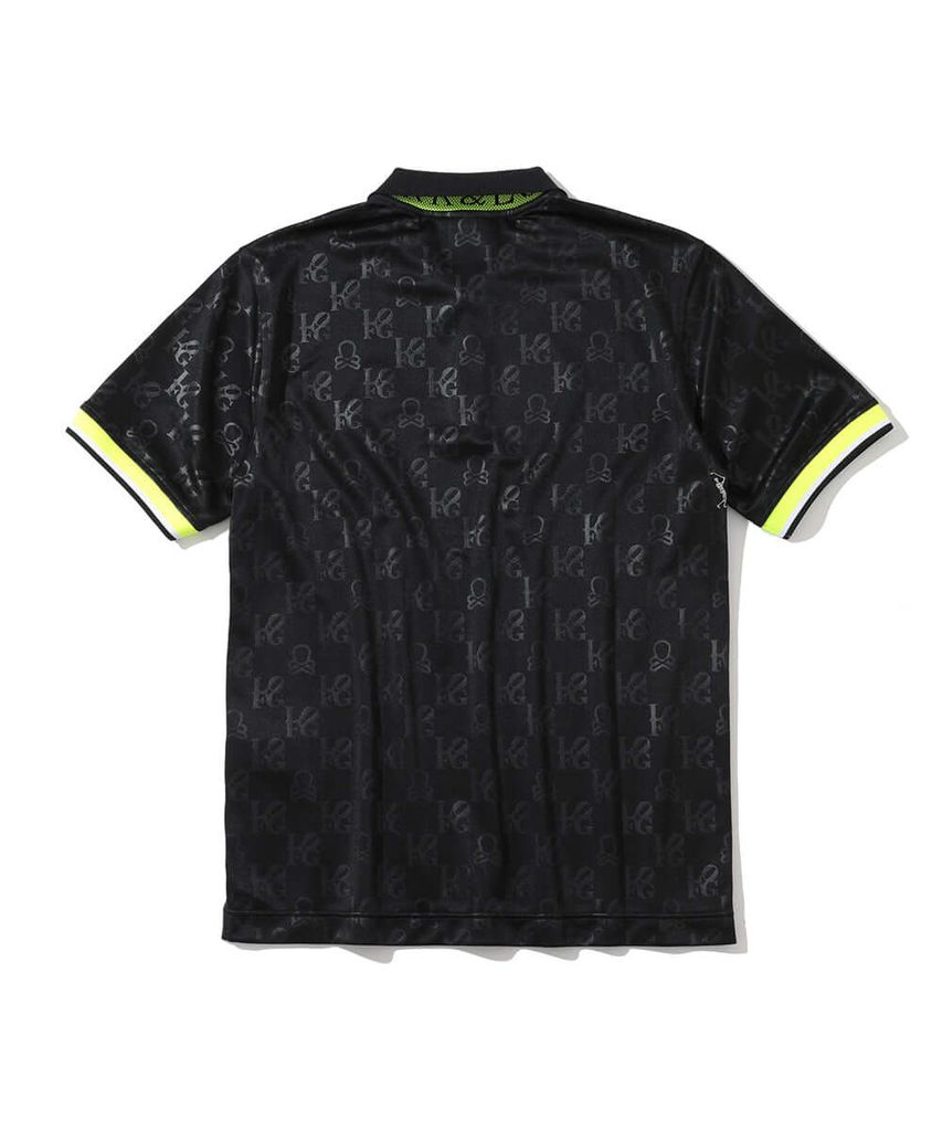 Áo golf nam tay ngắn Ever Monogram Embossed Polo MLM-5A-AP08 (Black) |