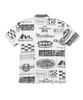 Áo golf nam tay ngắn Mirage Pile Polo MLM-5A-AP09 (White) | MARK & LON