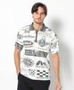 Áo golf nam tay ngắn Mirage Pile Polo MLM-5A-AP09 (White) | MARK & LON