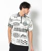 Áo golf nam tay ngắn Mirage Pile Polo MLM-5A-AP09 (White) | MARK & LON