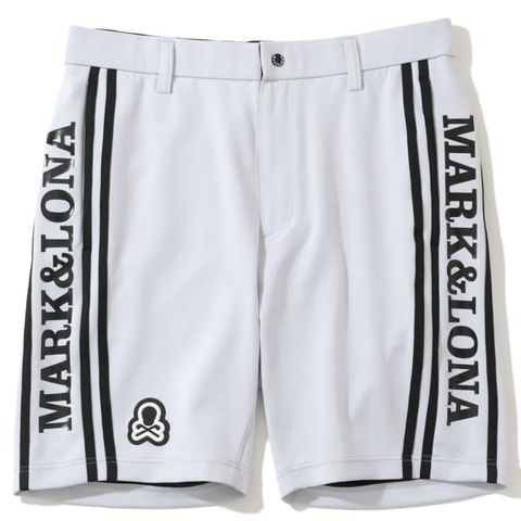 Quần shorts golf nam Skylane Performance Shorts MLM-5A-AT18  (White) | MARK & LONA