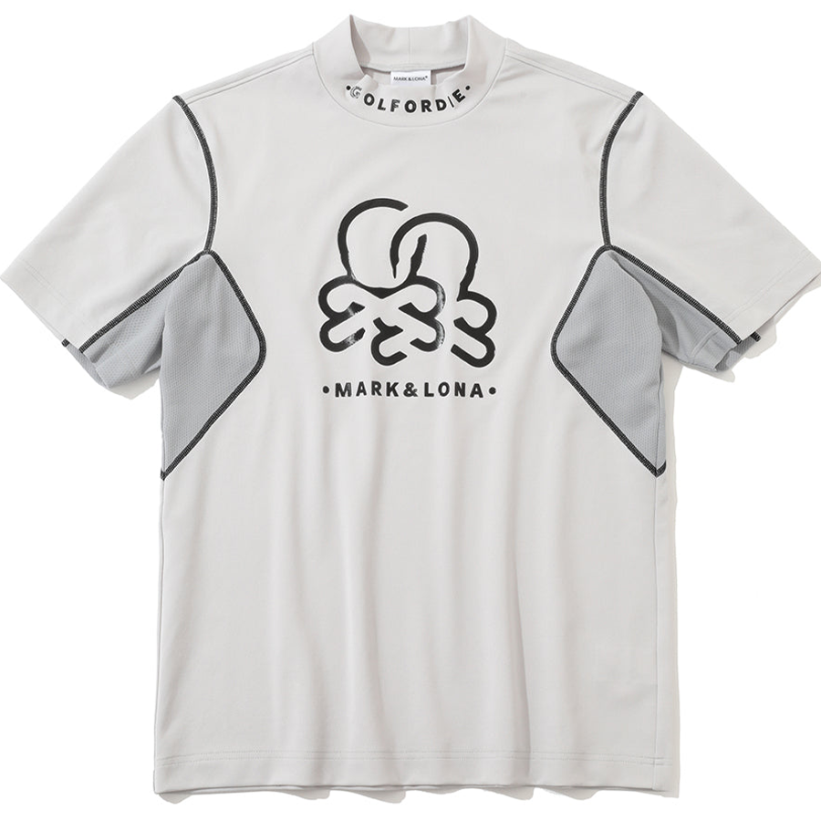 Áo golf nam tay ngắn D.D Contrast Poly Blended Mock MLM-5C-AA05 (Light