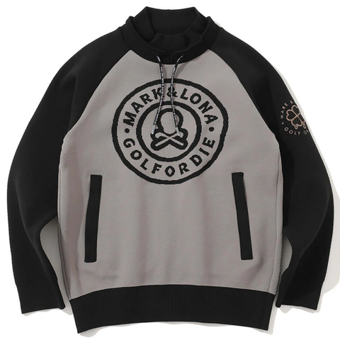 Áo golf nam tay dài Duran Alter Knit Pullover MLM-5C-AB04 (Black) | MARK & LONA