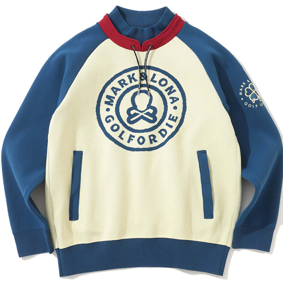 Áo golf nam tay dài Duran Alter Knit Pullover MLM-5C-AB04 (Navy) | MAR