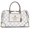Túi golf xách tay Ever Monogram Mesh Boston Bag MLS-5A-SB31 (Brown) | MARK & LONA