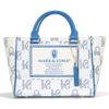 Túi golf cầm tay nữ Ever Monogram Mesh Cart Bag MLS-5A-SB32 (Blue) | MARK & LONA