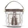Túi golf cầm tay nữ Ever Monogram Mesh Cinch Bag MLS-5A-SB33 (Brown)