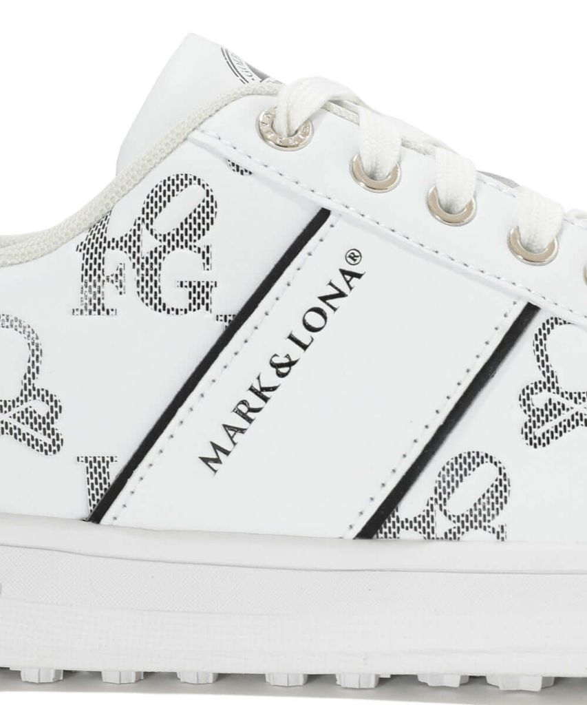 Giày golf Ever Monogram Spikeless Shoes MLS-5A-SS01 (White) | MARK & L