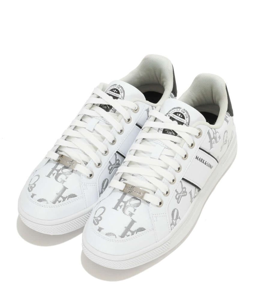 Giày golf Ever Monogram Spikeless Shoes MLS-5A-SS01 (White) | MARK & L