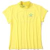 Áo golf nữ tay ngắn Gene Leopard Mock Neck MLW-5A-AA03 (Yellow) | MARK & LONA