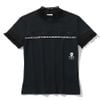 Áo golf nữ tay ngắn Trans Camo Shirring Mock MLW-5A-AA08 (Black) | MAR