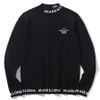 Áo golf tay dài nữ Option Viscose Mock Neck Sweater MLW-5A-AB01 (Black) | MARK & LONA