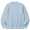 Áo golf tay dài nữ Option Viscose Mock Neck Sweater MLW-5A-AB01 (Sax) | MARK & LONA