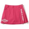 Váy golf Lotta Asym Pleated Mini Skirt MLW-5A-AE02 (Pink) | MARK & LONA