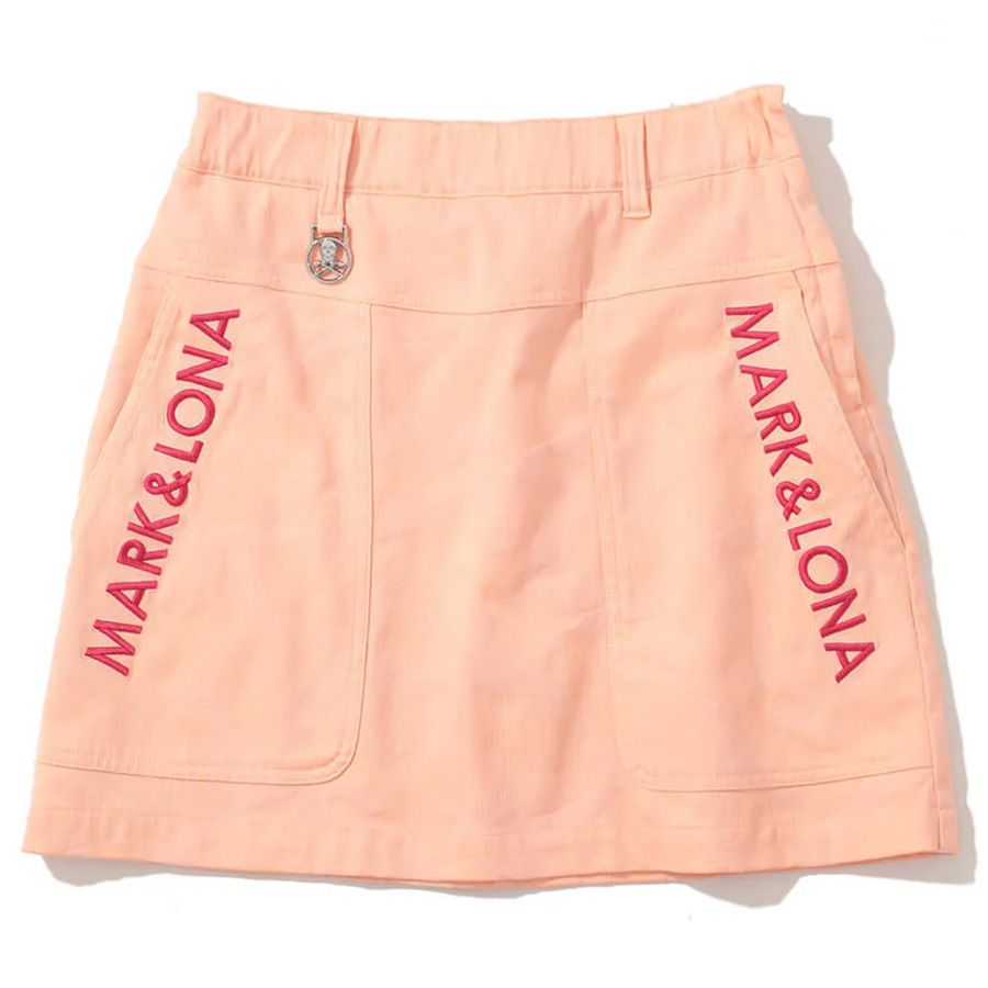 Váy golf Gauge Trapeze Mini Skirt MLW-5A-AE07 (Orange) | MARK & LONA