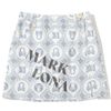 Váy golf Aura Monogram Trapeze Skirt MLW-5A-AE08 (Grey) | MARK & LONA