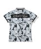 Áo golf nữ tay ngắn Gauge Block Pattern Polo MLW-5A-AP01 (Black) | MAR