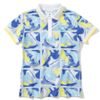 Áo golf nữ tay ngắn Gauge Block Pattern Polo MLW-5A-AP01 (Blue) | MARK & LONA