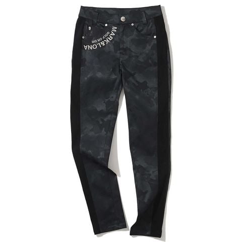 Quần dài golf nữ Gauge Camouflage Slim Pants MLW-5A-AT05 (Black) | MARK & LONA