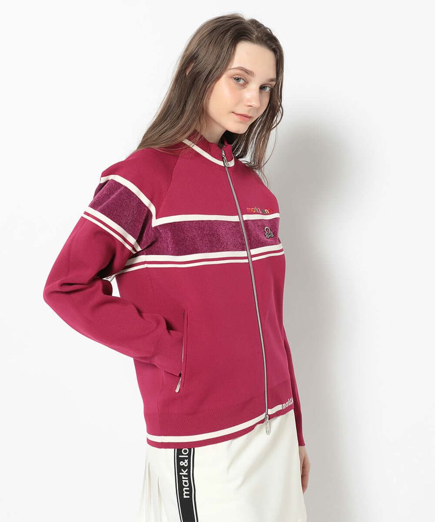 Áo khoác nữ Allure Knit Jacket MLW-5C-AB04 (Pink) | MARK & LONA