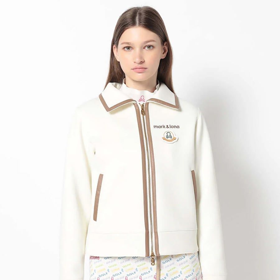 Áo khoác nữ Allure Knit Jacket MLW-5C-AD04 (Off White) | MARK & LONA
