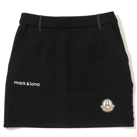 Váy golf Allure Knit Skirt MLW-5C-AE10 (Black) | MARK & LONA