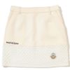 Váy golf Allure Knit Skirt MLW-5C-AE10 (Off White) | MARK & LONA