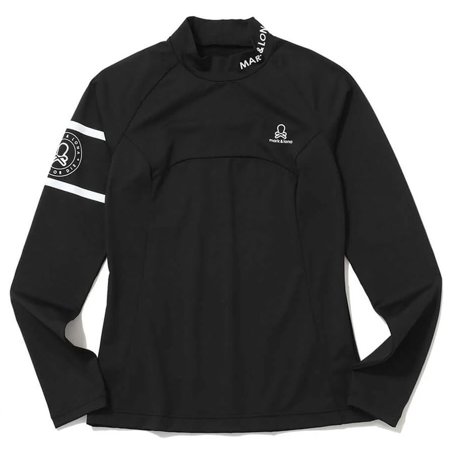 Áo golf nữ tay dài Whip it Active Mock MLW-5C-AU01 (Black) | MARK & LO