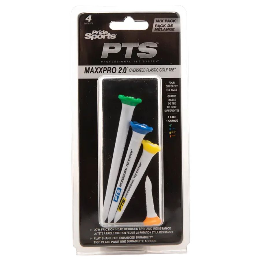 Combo 4 Tee Pride PTS Maxx Pro 2.0 4P Pak XPMIX04 | PRIDE