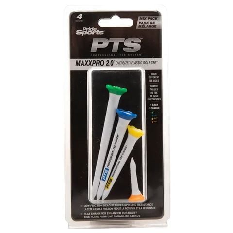 Combo 4 Tee Pride PTS Maxx Pro 2.0 4P Pak XPMIX04 | PRIDE